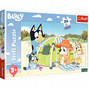 Puzzle 24 Maxi 24 Układanka Blue BLUEY Pies Pieski Plaża 3+Trefl 14357