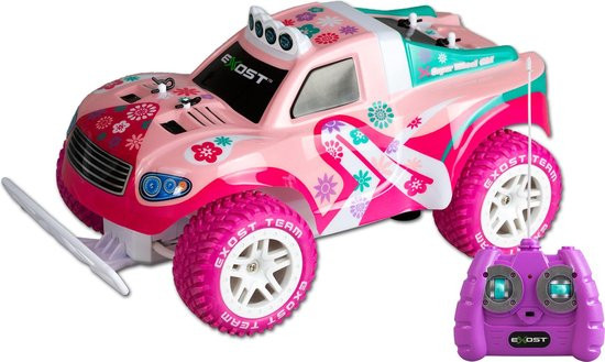 Exost Wheel Truck Girl Pojazd Terenowy Zdalnie Sterowany Różowy