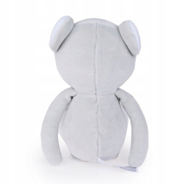 BALIBAZOO Przytulanka maskotka Misio Miś Tulimy 19 cm jasnoszary