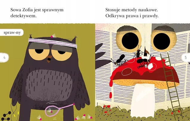 Detektyw Sowa na tropie Czytam sobie Poziom 2 Marcin Baran