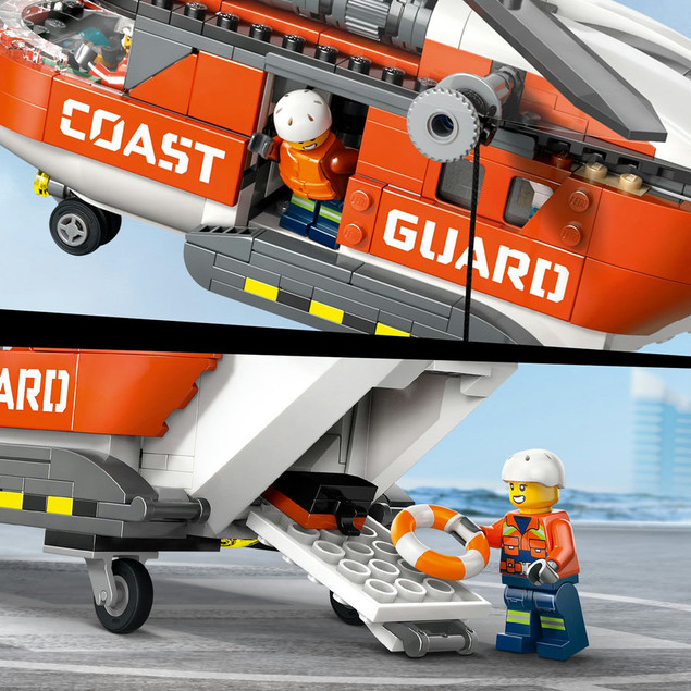LEGO City 60503 Helikopter Straży Przybrzeżnej 7+ (551 el.)