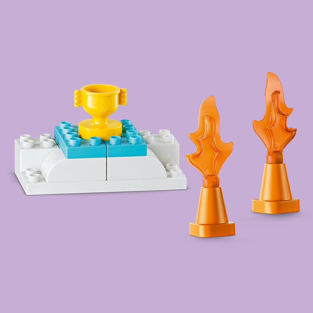 LEGO DUPLO 10478 Kreatywne Rampy 3w1 z Samochodzikami