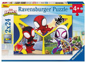 RAVENSBURGER - PUZZLE SPIDEY AND AMAZING FRIENDS 2X24P