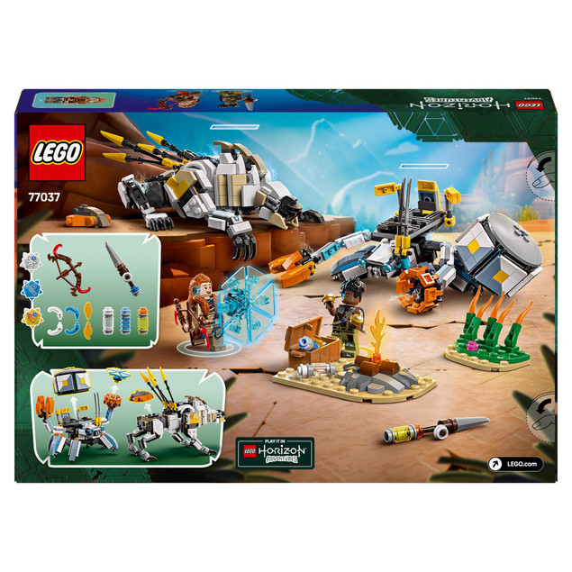 LEGO Horizon Adventures 77037 Aloy i Varl kontra Shell-Walker (Krabołaz) i Piłoząb Zestaw