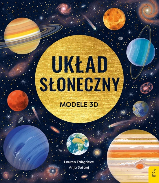 Książka UKŁAD SŁONECZNY Modele 3D z planety