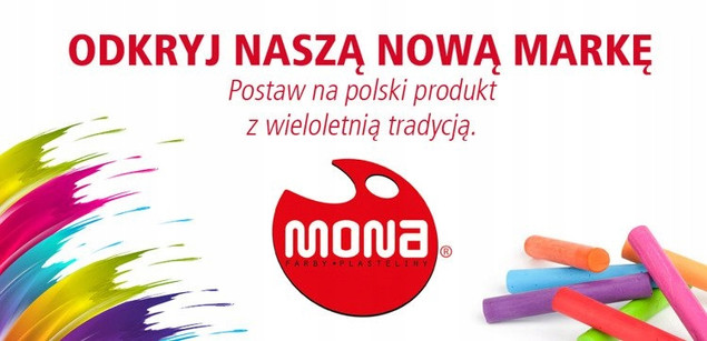 MONA- PLASTELINA 10KOL. 0036