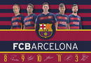 Podkładka Na Biurko FC BARCELONA Piłka Nożna Messi Barca Astra