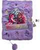 Pluszowy Pamiętnik Z Kłódką Włochacz MONSTER HIGH Lalki A5 96k Majewski