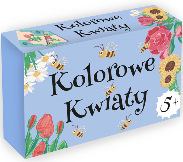 Gra planszowa Kolorowe Kwiaty MINI Kangur