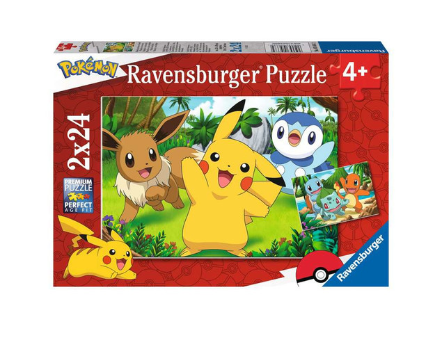 Ravensburger Puzzle Pokemon 2x24 el.