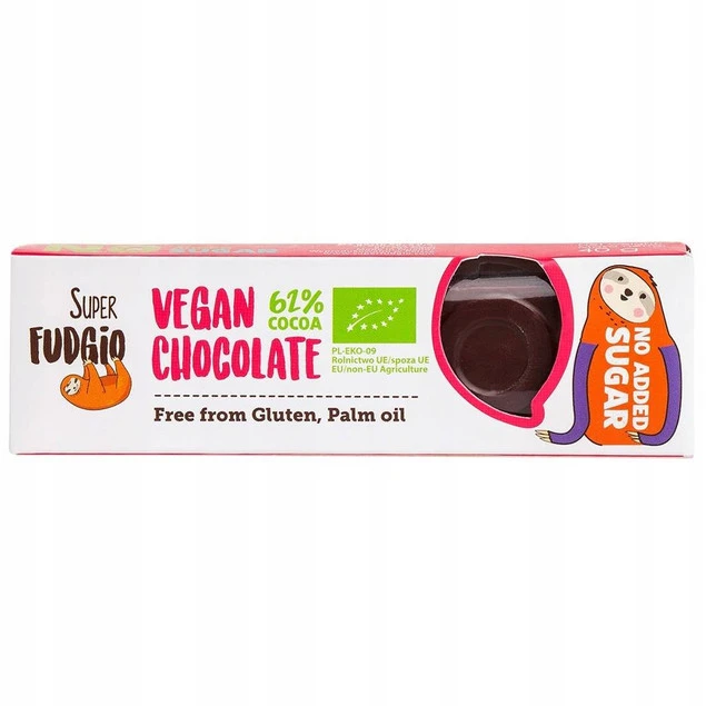 Baton Super Fudgio o smaku kokosowym bezglutenowy bio 40 g