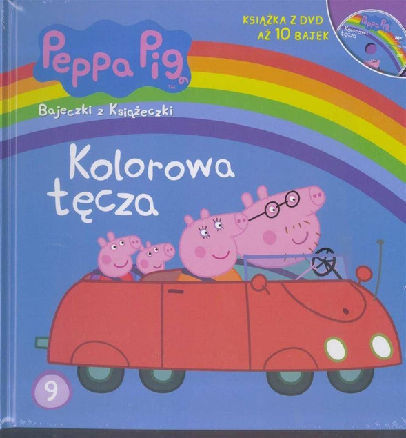 Świnka Peppa. Bajeczki z.. 9 Kolorowa tęcza