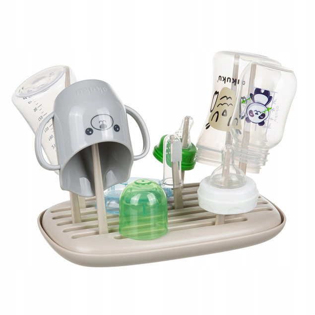 AKUKU Suszarka DO BUTELEK I SMOCZKÓW Turystyczna SKŁADANA Na Akcesoria