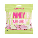 Żelki PANDY Fluffy Clouds Poziomka Zielone Jabłko 50 g bez cukru