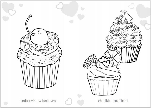 Maluszkowe malowanie. Desery