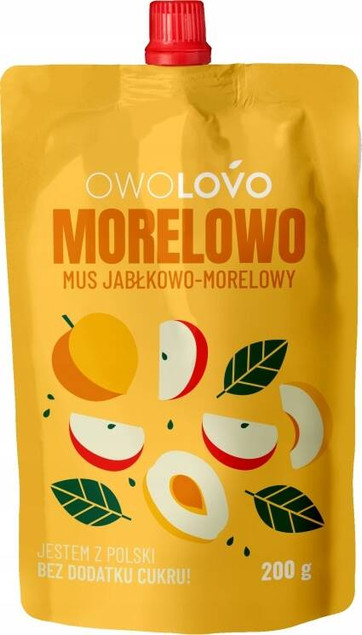 Mus Jabłkowo-Morelowy OwoLovo