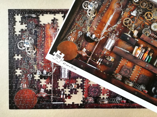 Puzzle Steam Punk 500 elementów Tactic – Fińska Jakość