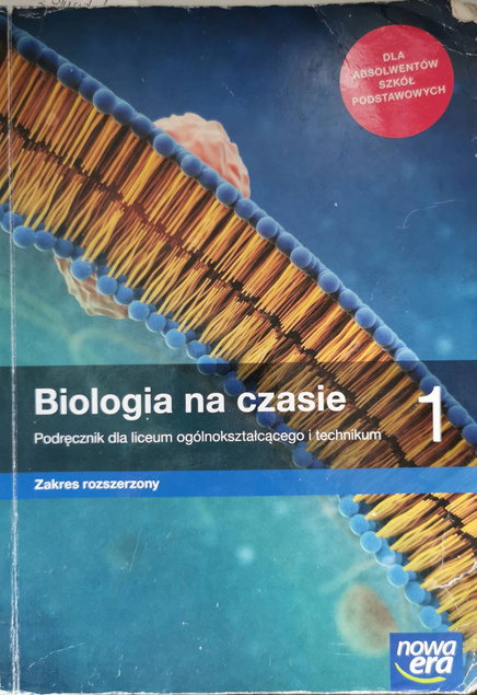 BIOLOGIA Na Czasie 1 Podręcznik Zakres Rozszerzony Nowa Era