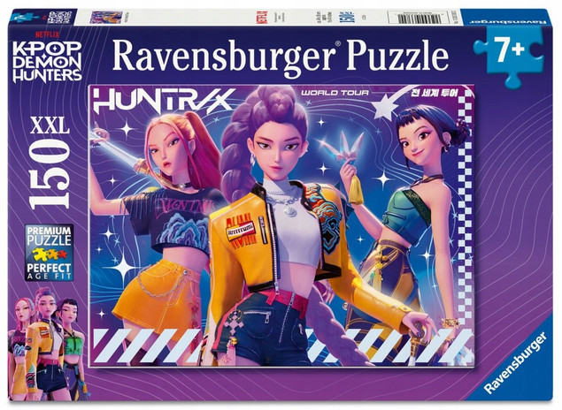 Puzzle Ravensburger 150 elementów Kpop Demon Hunters