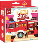 Puzzle Straż Pożarna 30 elementów Kangur dla dzieci +3 lata