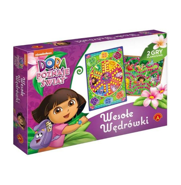 Chińczyk + Wyścig Maxi - Dora Poznaje Świat
