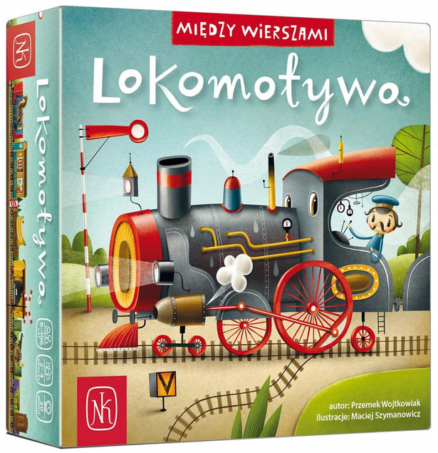 Gra planszowa Lokomotywa – Między wierszami | Nasza Księgarnia