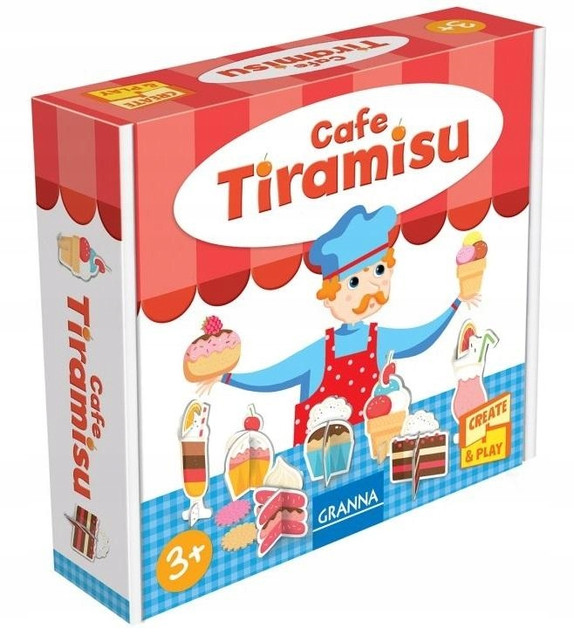 Cafe Tiramisu GRANNA - Zestaw Kreatywny Cukiernia dla Dzieci