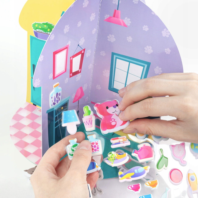 Kidea Creative 3D kitten house