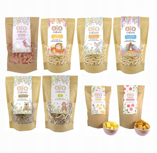 Chrupki Naturalne Mix Zestaw OtoLandia