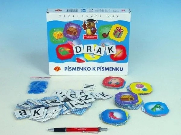 Gra planszowa Alexander SMOK LITERKA DO LITERKI