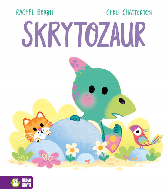 Skrytozaur Rachel Bright - Książka dla Dzieci o Nieśmiałości