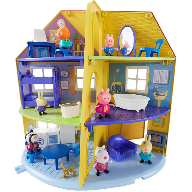 Tm Toys zestaw Świnka Peppa Domek Rodzinny PEP06384