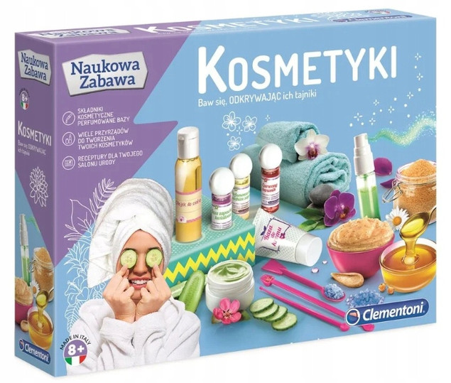 Zestaw Fabryka Kosmetyków (8+) – Clementoni