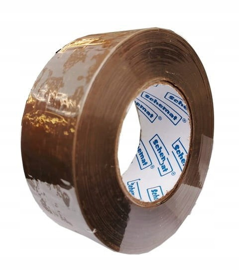 Taśma pakowa Schemat brązowa 48mm x 200m