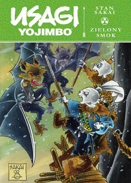 Usagi Yojimbo Tom 5: Zielony Smok - Stan Sakai (Kolorowy Komiks)