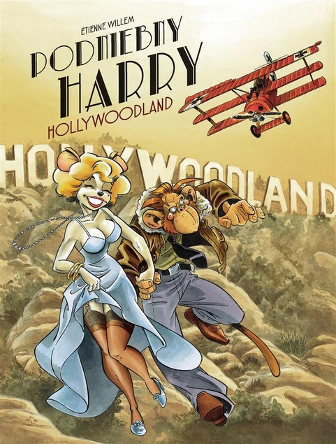 Holywoodland Podniebny Harry tom 2 Étienne Willem – okładka komiksu