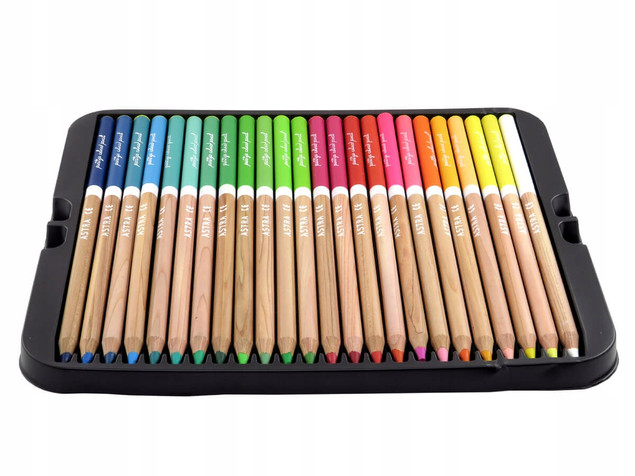 Astra Kredki ołówkowe w metalowym pudełku Prestige 48 szt.