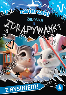 Zadanka i Zdrapywanki ZWIERZAKI z Rysikiem 4+ Skrzat