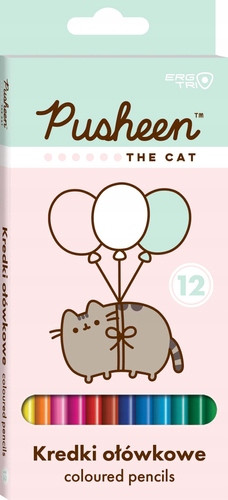 ZESTAW UPOMINKOWY PLASTYCZNY WYPRAWKA KOT PUSHEEN MIĘTOWY