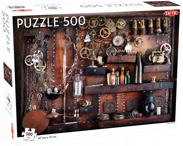 Puzzle Steam Punk 500 elementów Tactic – Fińska Jakość