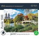 PUZZLE 1500 CENTRAL PARK NOWY JORK LAS NATURA MOST