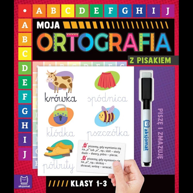 Moja Ortografia z Pisakiem Klasy 1-3 Aksjomat – Ćwiczenia Edukacyjne