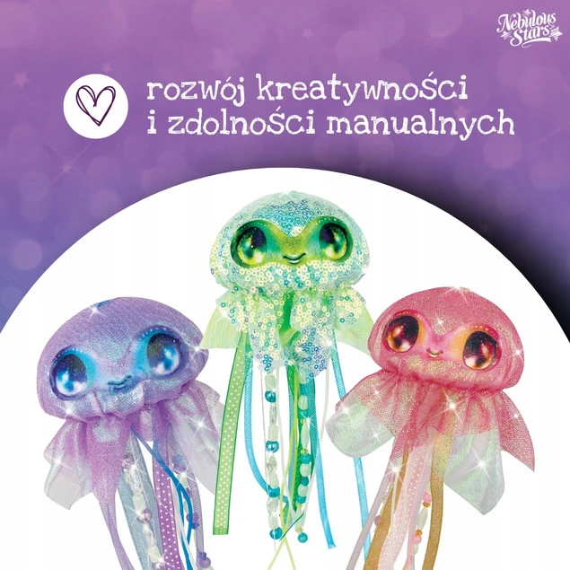 Gotowe świecące meduzy