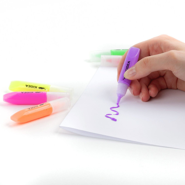 Magiczny Żel POPCORN Pęcznieje 6 Kolorów Zestaw Kreatywny 3+ Kidea