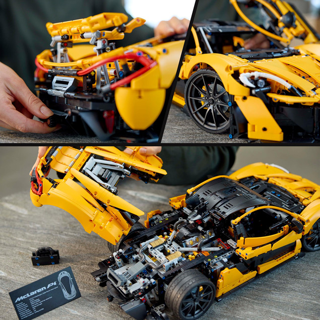 LEGO Technic 42172 McLaren P1™ – Kolekcjonerski Hipersamochód do Zbudowania