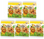5x BIO Ania Herbatniki Jungle Mini ZOO Bez Cukru 500g