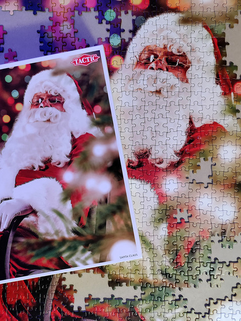 Puzzle Tactic Santa Claus 1000 elementów | Świąteczne Puzzle Finlandzkie