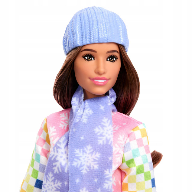 Barbie Careers Snowboardzistka - Różowa Lalka Mattel