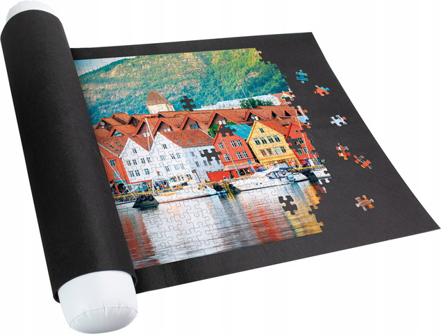 Mata pod puzzle Tactic do 1500 elementów Rolowana z tubą