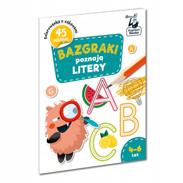 Bazgraki poznają litery. Kapitan Nauka